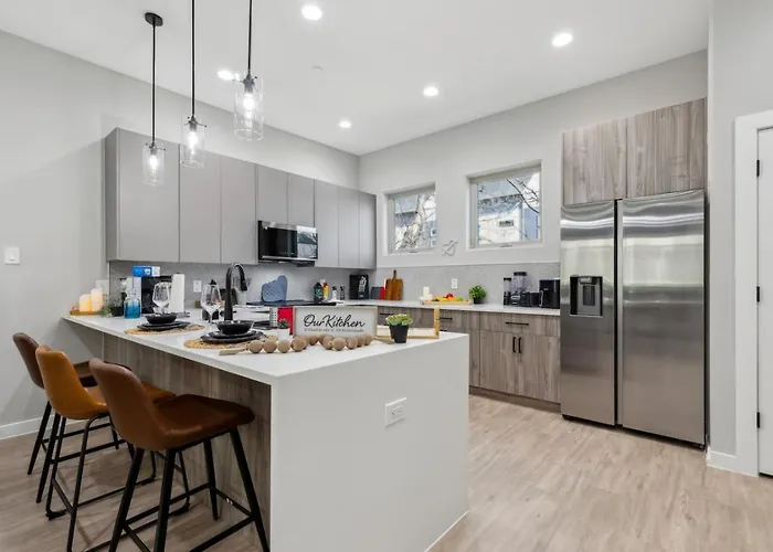 Casa de férias The Euclase 2bd Townhouse In The Heart Of Fortworth *