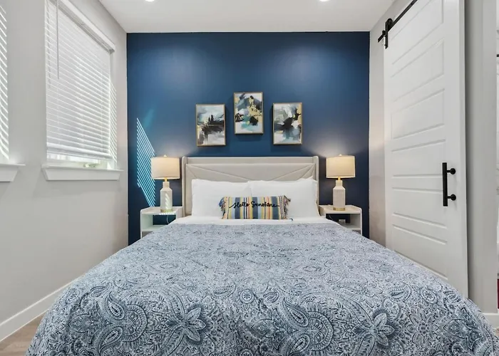 The Euclase 2bd Townhouse In The Heart Of Fortworth Casa de férias